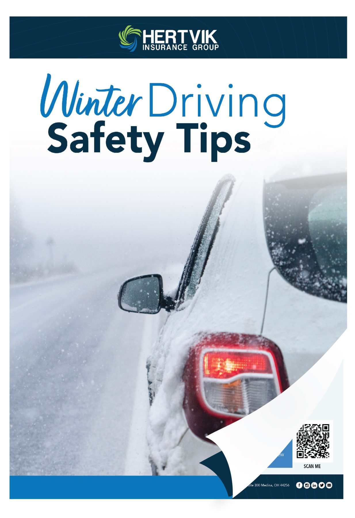 Winter Driving Safety Tips Guide | Hertvik Insurance Group, OH